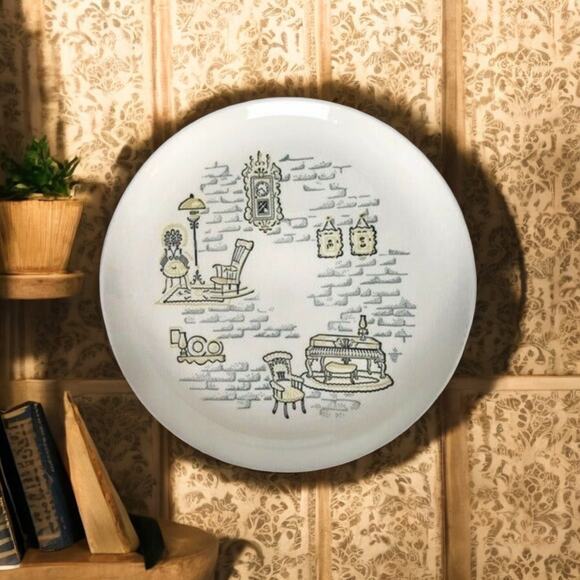3/$20 Stetson Marcrest Vintage Gay Nineties 9.25" Oven Proof Dinner Plate - Picture 1 of 7